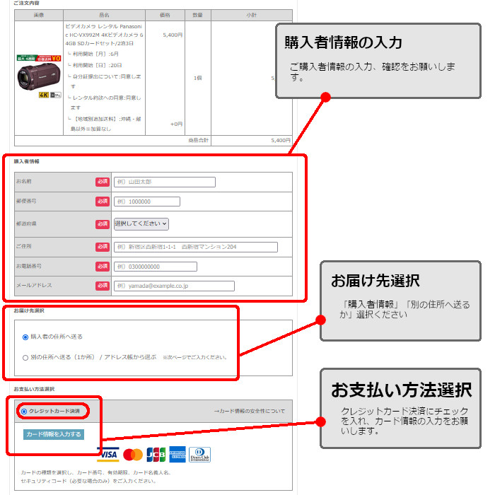 レンタルご利用のながれ お得に、手軽にレンタル、暮らしをサポート